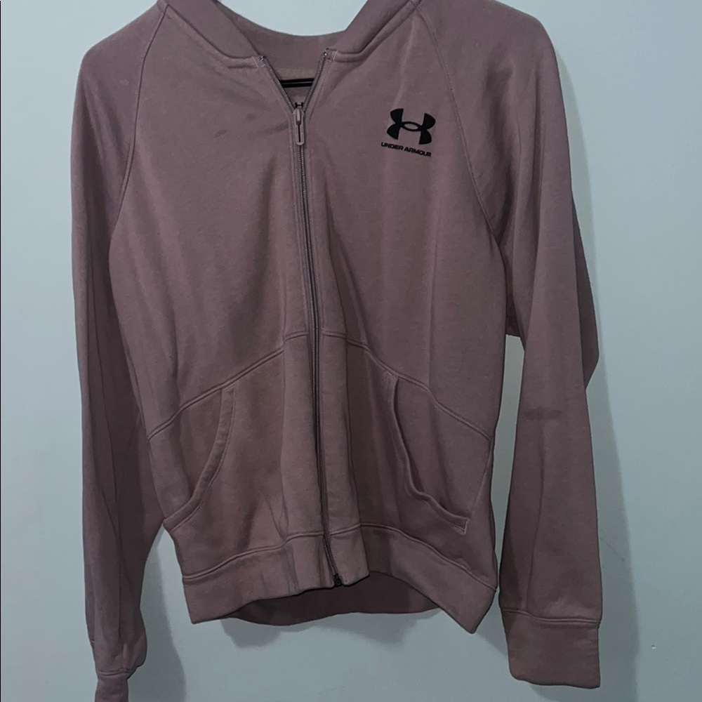 Under Armour Dusty Rose Full-Zip Jacket